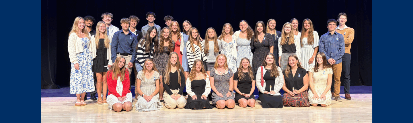 32 New inducted into the National Honor Society